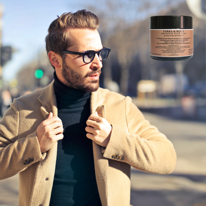 Premium Natural Hair Wax for Men & Women | Terra & Root