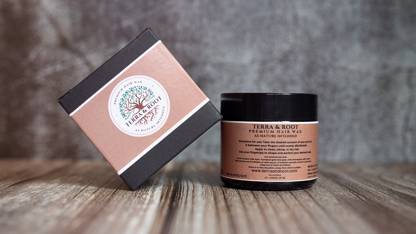 Premium Natural Hair Wax for Men & Women | Terra & Root